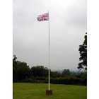 One Stop Promotions Value 6 Metre 2 Section Flagpole TP-VALFP6-2