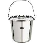 Clarke CHT849 16L Stainless Steel Bucket With Lid