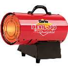 Clarke Devil 700 14.6kW Propane Gas Fired Space Heater (230V)