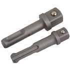 Laser 3330 3/8" & 1/2" Drive SDS Shank Socket Adaptors
