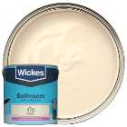 Wickes Bathroom Soft Sheen Emulsion Paint - Magnolia No.310 - 2.5L