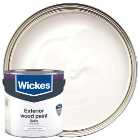 Wickes Exterior Satinwood Paint - Pure Brilliant White - 2.5L