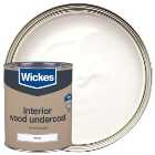 Wickes Solvent Based Matt Undercoat - White - 750ml