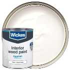 Wickes Eggshell Wood & Metal Paint - Pure Brilliant White - 750ml