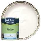 Wickes Kitchen Matt Emulsion Paint - Pure Brilliant White No.0 - 5L