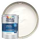 Dulux Trade Vinyl Matt Emulsion Paint - Pure Brilliant White - 5L