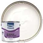 Wickes Trade Satin Wood & Metal Paint - Pure Brilliant White - 2.5L