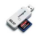 Integral USB SD Card Reader