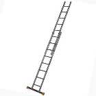 Werner 2.4m - 4.0m Box Section Double Extension Ladder