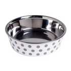 Petface Deli Grey Spots Dog Bowl