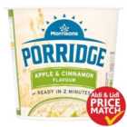 Morrisons Apple & Cinnamon Porridge Pot 55g