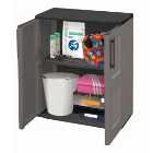 Shire Exterior Mid Storage Cabinet with Shelves - 370 x 680 x 840mm