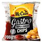 McCain Frozen Triple Cooked Gastro Chips 700g