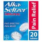 Alka-Seltzer Original Aspirin Pain Relief Soluble Tablets 20 per pack