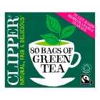 Clipper Organic Fairtrade Pure Green Tea Bags 80s, 160g