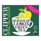 Clipper Organic Fairtrade Green & Lemon Tea Bags 80s, 160g