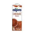 Alpro Soya Long Life Chocolate Dairy Free Milk Alternative, 1litre
