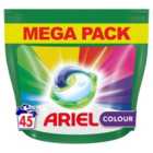 Ariel Colour All-in-1 Pods Washing Liquid Capsules 45 per pack