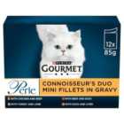Gourmet Perle Delicate Connoisseur's Duo Wet Cat Food 12 x 85g