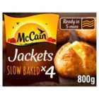 McCain Slow Baked Jacket Potatoes 4 x 200g