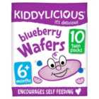 Kiddylicious Blueberry Maxi Wafers Baby Snacks 10 x 4g