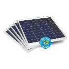 PV Logic 60Wp Bulk Packed Solar Panels (5 Pack)