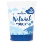 Morrisons Fat Free Natural Yogurt 500g