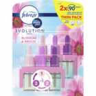 Febreze 3Volution Blossom and Breeze Air Freshener Plug In Twin Refill 20ml