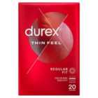 Durex Thin Feel Condoms Enhanced Sensitivity Regular Fit 20 per pack