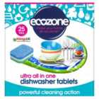Ecozone Ultra All in One Dishwasher Tablets 25 per pack