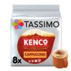Tassimo Kenco Cappuccino Coffee Pods 8 per pack