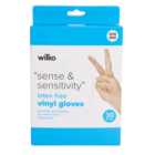 Wilko Latex Free Vinyl Disposable Gloves 30 pack
