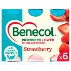 Benecol Strawberry Yogurt Drinks, 6x67.5g