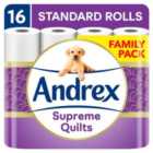 Andrex Supreme Quilts Toilet Roll 16 per pack