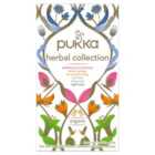 Pukka Herbal Collection, Selection of Five Organic Herbal Teas, 20 Sachets 34.4g