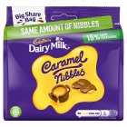 Cadbury Dairy Milk Caramel Nibbles Sharing Chocolate Bag, 186g