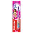 Colgate Kids' Barbie Battery Powered Extra Soft Toothbrush 3+ Years
