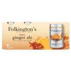 Folkington's Dry Ginger Ale 8 x 150ml