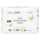Eco by Naty Unscented Wipes, Multipack 3 x 56 per pack