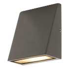 Luceco LED Grey Exterior Wedge Wall Light - 3W