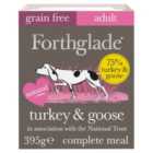 Forthglade Gourmet Turkey & Goose with Pumpkin & Cranberry Wet Dog Food 395g