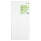 Morrisons 100% Cotton White Housewife Pillow Cases 2 per pack