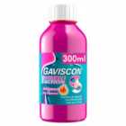 Gaviscon Double Action Liquid Heartburn Indigestion Aniseed 300ml
