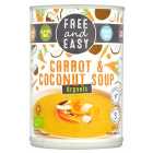Free & Easy Free From Dairy Free Organic Carrot & Coconut Soup 400g