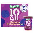 Hartleys 10 Cal Blueberry & Blackcurrant Flavour Jelly 6PK 1050g