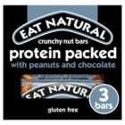 Eat Natural Protein Packed Peanuts & Chocolate Bars 3 x 40g
