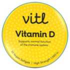VITL Vitamin D Vegan Soft Gel Capsules 30 per pack