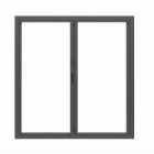 JCI Aluminium Bi-Fold Door Set Grey Left Opening