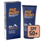 Piz Buin SPF 50+ Mountain Sun Cream 50ml