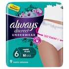 Always Discreet Underwear Incontinence Pants Plus Medium, 9s